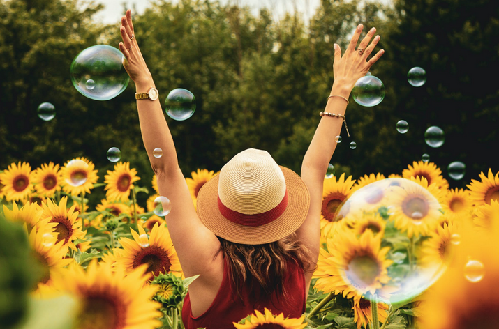 happy person
